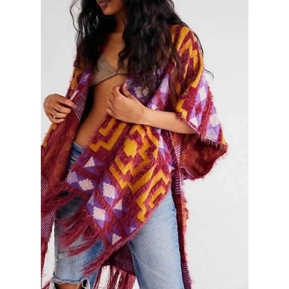 COPY - Free People Diamondback Cozy Kimono - Picture 2 of 7